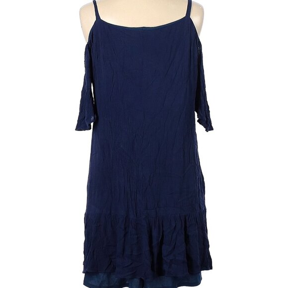 Luxology Embroidered Cold Shoulder Tunic Dress - Boho/Southwest - Picture 4 of 6